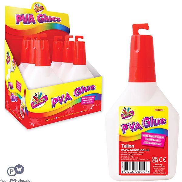 ARTBOX PVA GLUE 500ML CDU
