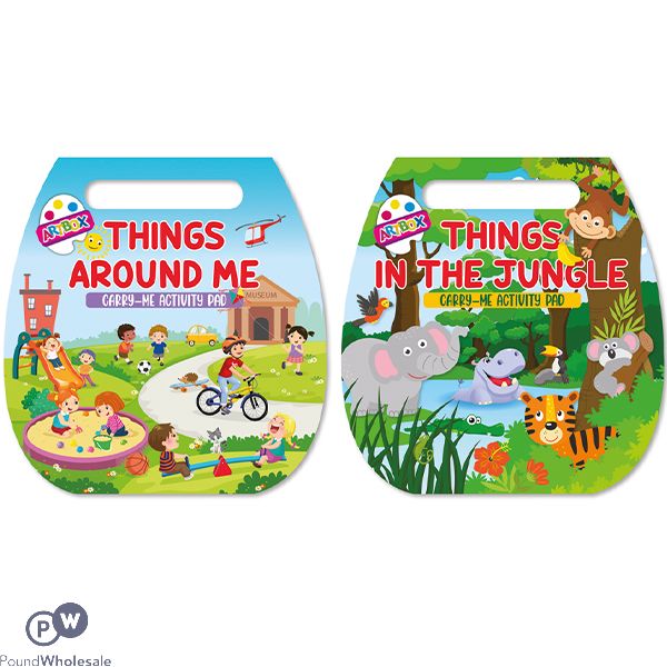 Artbox Carry Activity Pad Assorted