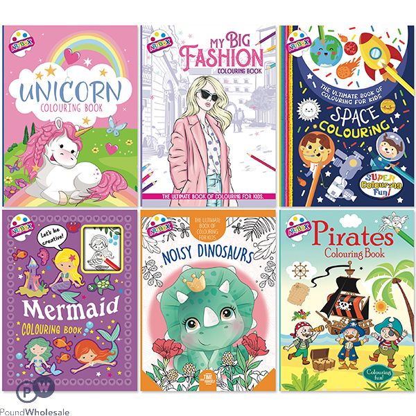 Artbox Colouring Books Assorted