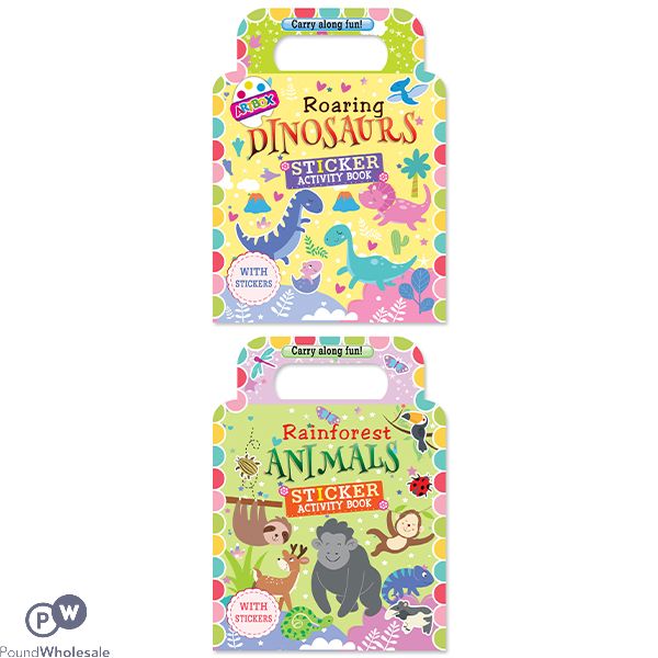 Artbox Colouring & Sticker Books Assorted