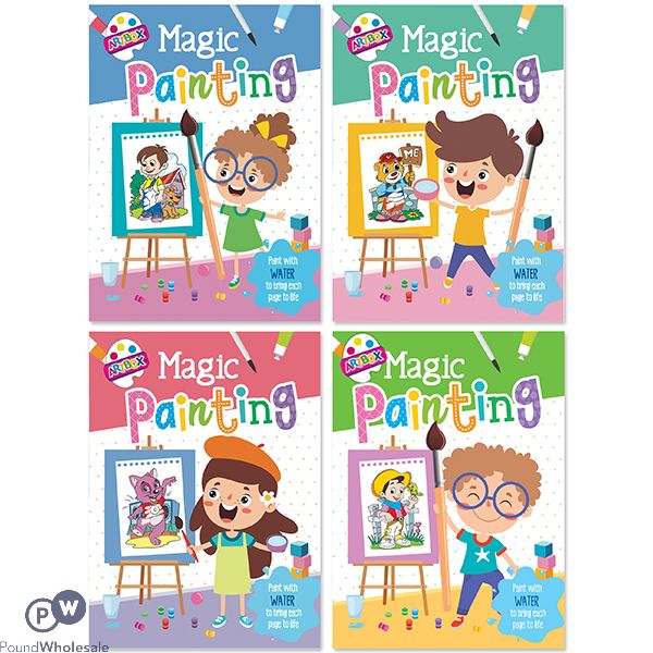 Artbox Magic Painting Book Assorted