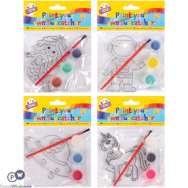Artbox Paint Your Own Suncatcher Assorted