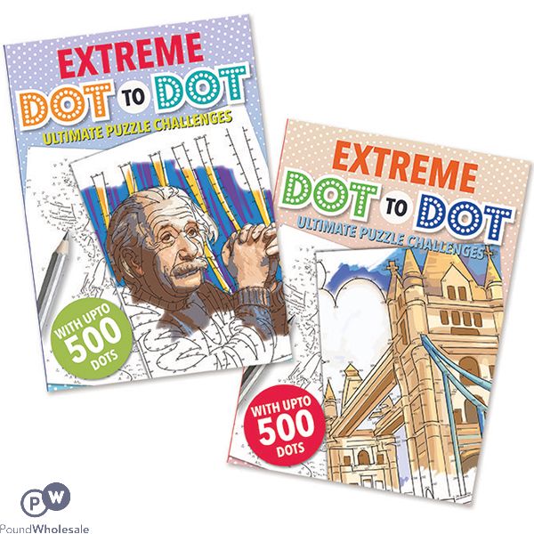 Extreme Dot-to-dot Ultimate Puzzle Challenges Assorted