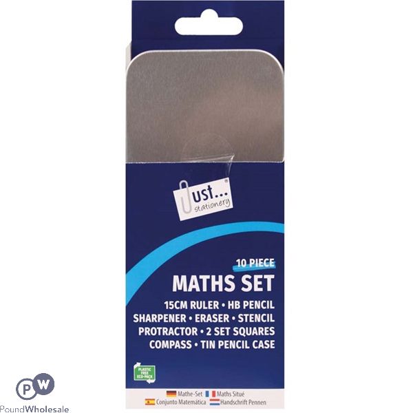 Just Stationery Maths Set Assorted