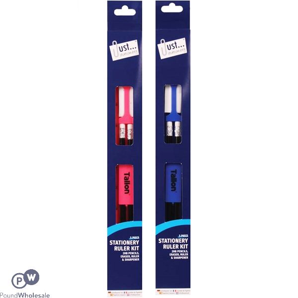 Just Stationery Mixed Stationery Set 5pc Assorted