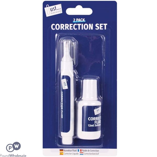 Just Stationery 2 Piece Correction Set