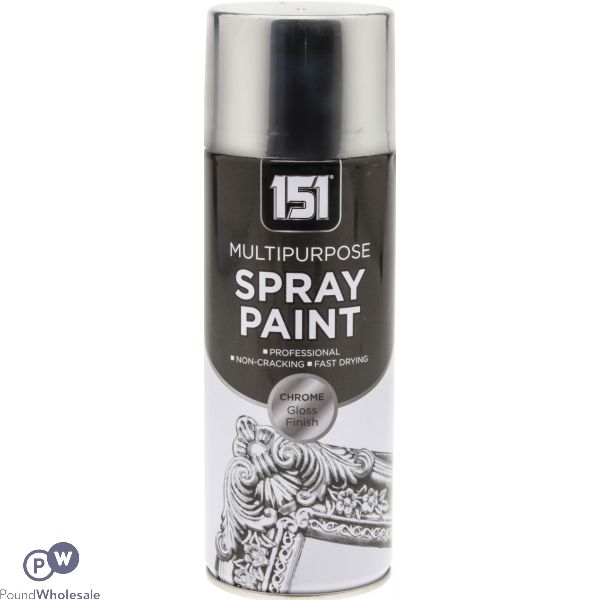 151 Multipurpose Spray Paint Chrome 400ml