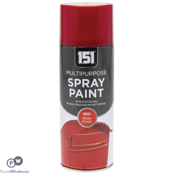 151 Multipurpose Spray Paint Red 400ml