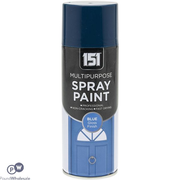 151 MULTIPURPOSE SPRAY PAINT BLUE GLOSS 400ML