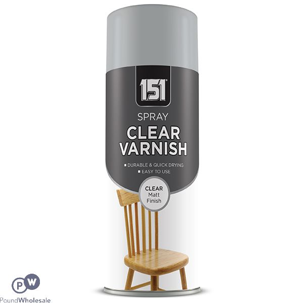 151 CLEAR MATT VARNISH SPRAY PAINT 250ML