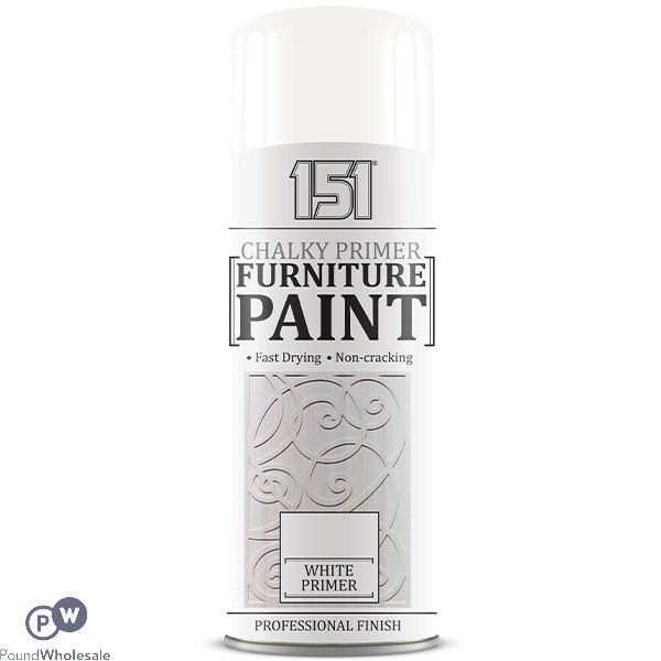 151 Chalky White Primer Furniture Spray Paint 400ml