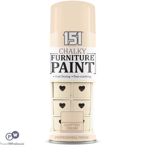 151 Chalky Clotted Cream Furniture Spray Paint 400ml