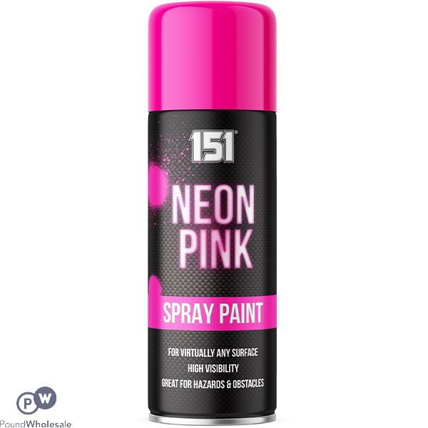 151 Neon Pink Spray Paint 400ml