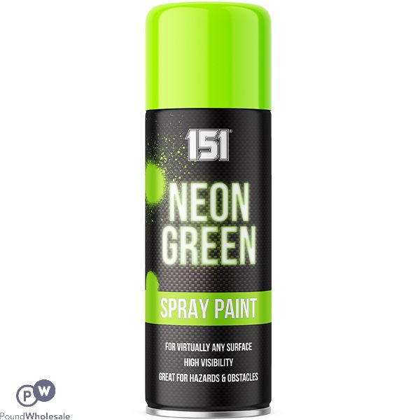Wholesale 151 Neon Yellow Spray Paint 400ml Pound Wholesale