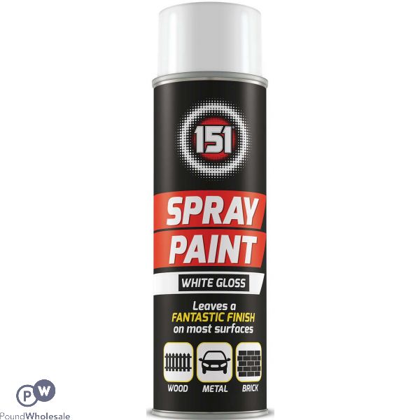 151 White Gloss Spray Paint 250ml