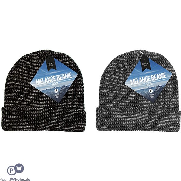Farley Mill Men's Melange Beanie Hat Assorted
