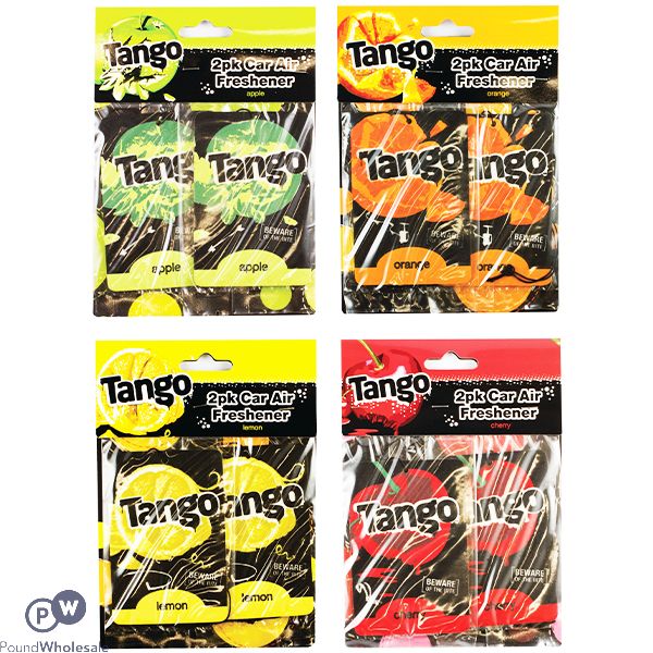 Tango Card Car Air Freshener 2 Pack Cdu Assorted Fragrances