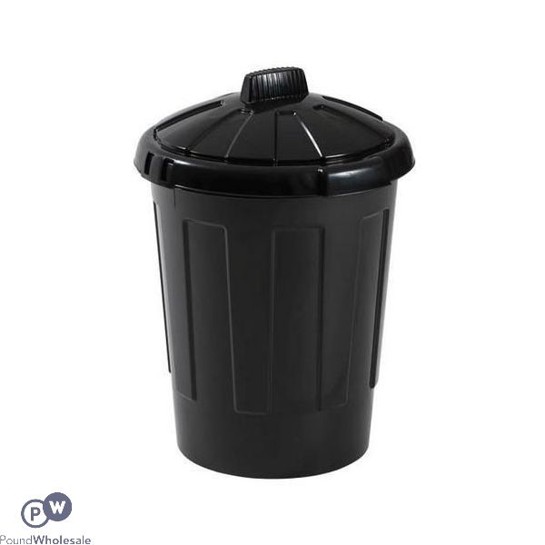 DUST BIN BLACK 80L