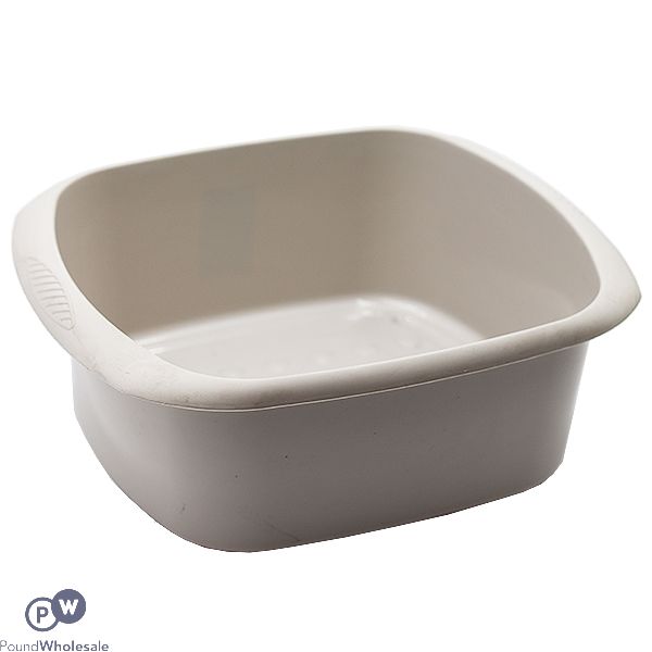 Rectangular Washing Up Bowl Taupe 11l