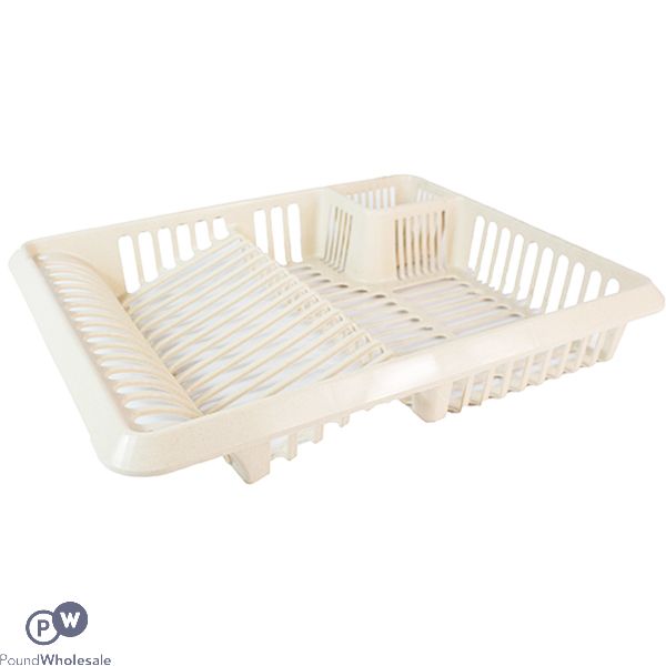 Large Dish Drainer Taupe