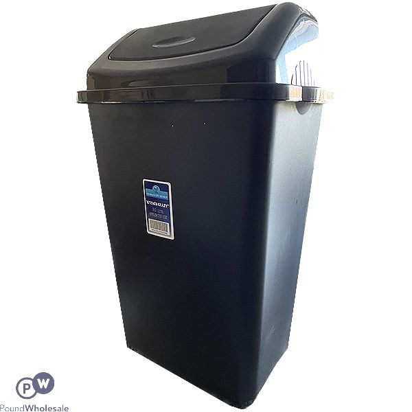30L/50L Plastic Swing Top Bin – Retro Style Waste Bin For Kitchen, Office, Home – UK Made