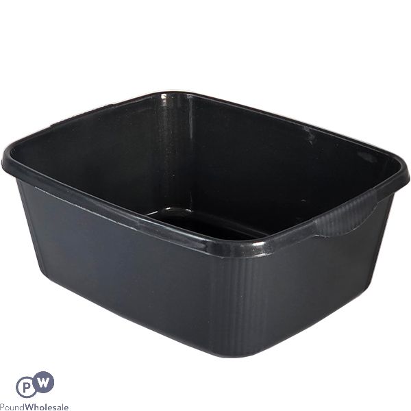 Eco Rectangular Washing Up Bowl Graphite 11l