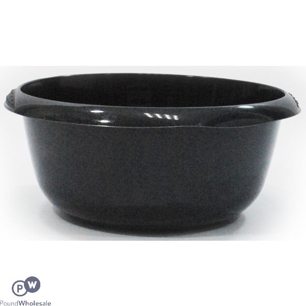 ROUND BOWL GRAPHITE 8L