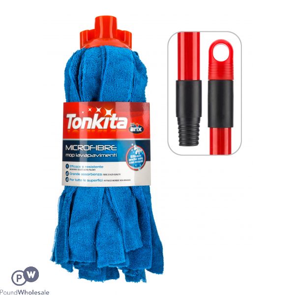 Tonkita Microfibre Mob With Handle 130cm