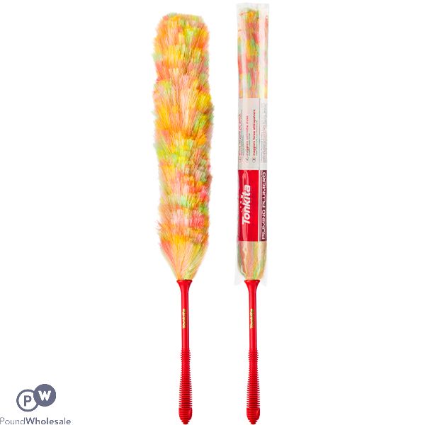 Tonkita Synthetic Multicoloured Feather Duster 75cm
