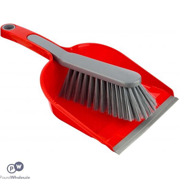 DUSTPAN AND BRUSH