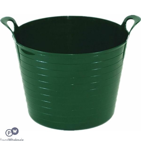 Green Plastic Flexi Tub 26l