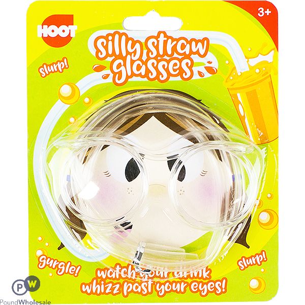 Hoot Silly Straw Glasses