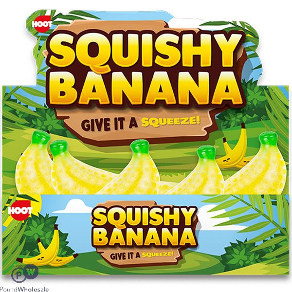 Hoot Squishy Banana CDU