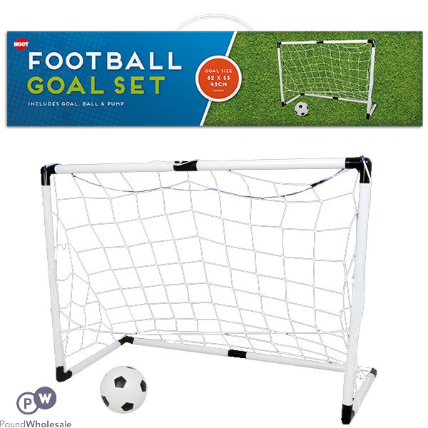 Hoot Football Goal Set 82cm X 55cm