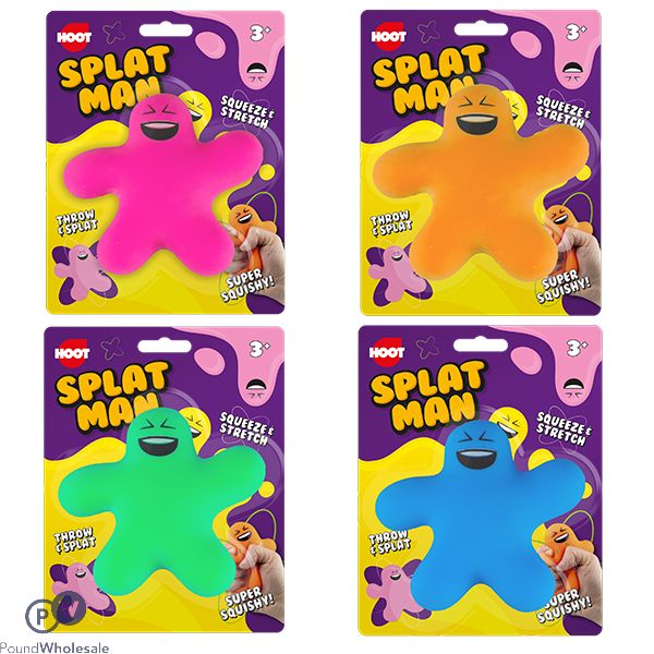 HOOT SPLAT MAN ASSORTED COLOURS