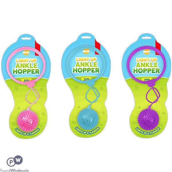 Hoot Light-up Ankle Hopper Assorted Colours