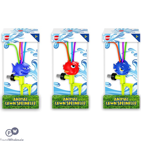 Hoot Lawn Animal Garden Sprinkler Assorted