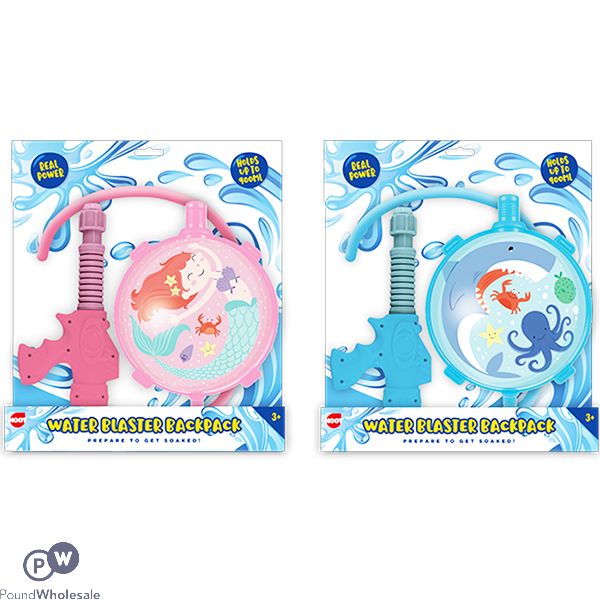 Hoot Water Blaster Backpack 900ml Assorted
