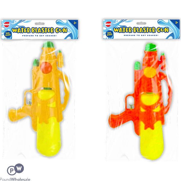 Hoot Water Blaster Gun Assorted Colours
