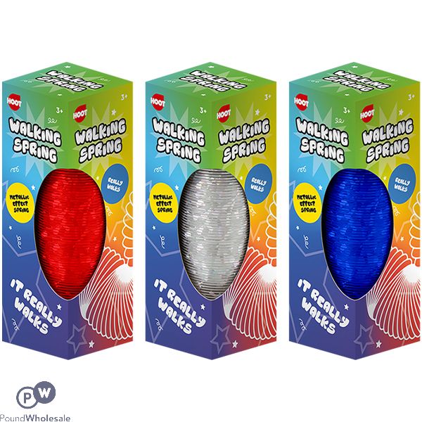 Hoot Iridescent Walking Spring Assorted Colours