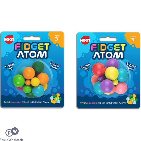 Hoot Fidget Atom Assorted Colours