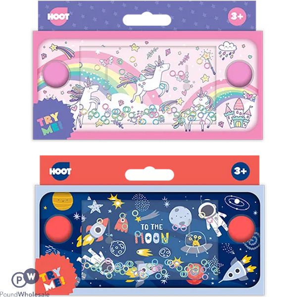 Hoot Handheld Mini Water Game Assorted