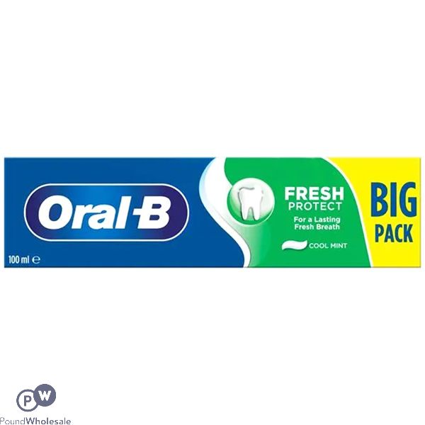 Oral-b 1-2-3 Fresh Mint Toothpaste 100ml