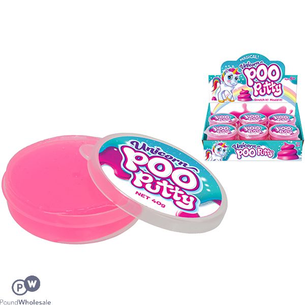 Unicorn Poo Putty 40g CDU