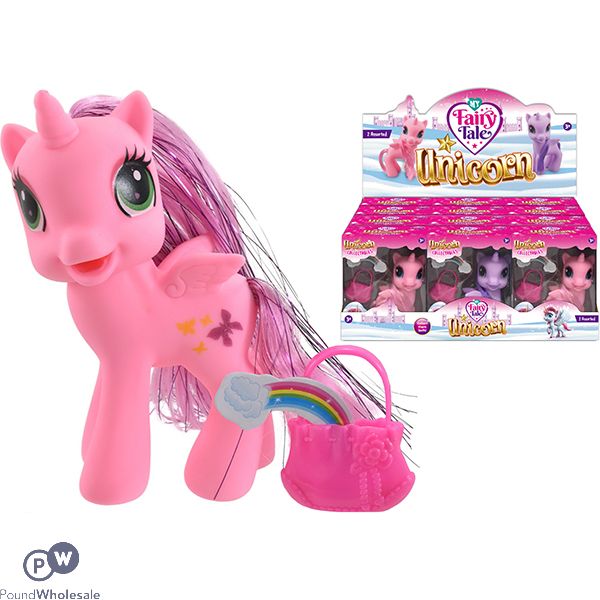 Fairy Tale Unicorns & Accessories Play Set Cdu Assorted