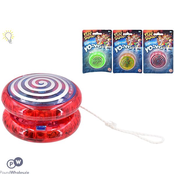 The Fun Squad Light Up Yo Yo Assorted Colours