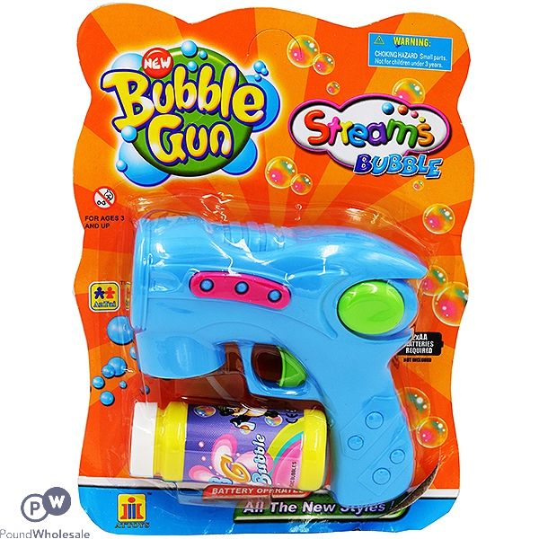 Battery Operated Bubble Gun