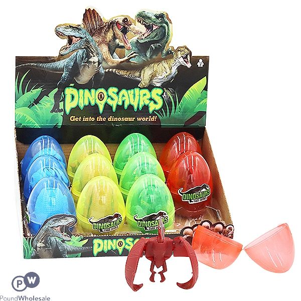 Dinosaur Eggs Foldable 4 Assorted Cdu