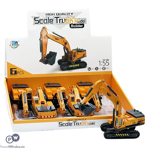 1:55 Scale Large 360° Excavator Digger Trucks Cdu