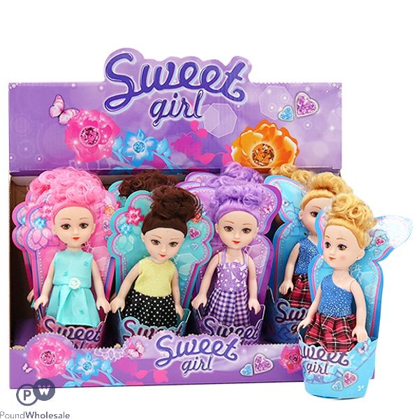 Fashion Doll 6" 4 Assorted Cdu 